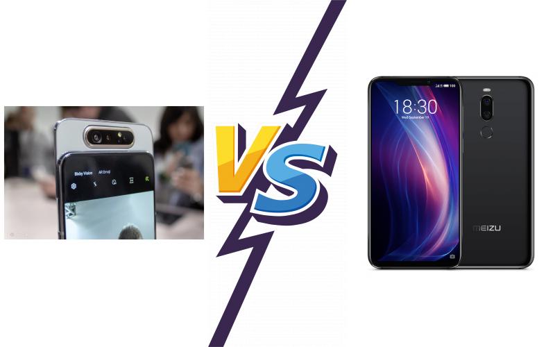 compare Samsung Galaxy A80 vs Meizu X8