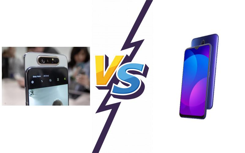 compare Samsung Galaxy A80 vs Oppo F11