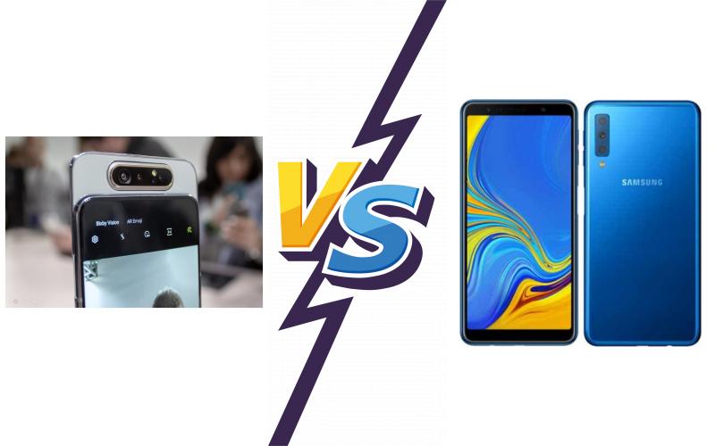 compare Samsung Galaxy A80 vs Samsung Galaxy A7 (2018)