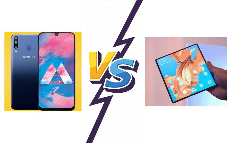 compare Samsung Galaxy A90 vs Huawei Mate X