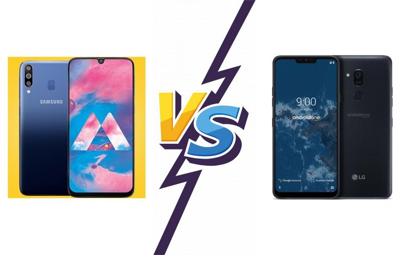 compare Samsung Galaxy A90 vs LG G7 One