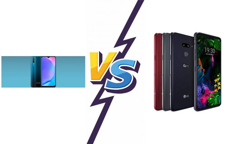 compare vivo Y17 vs LG G8s ThinQ