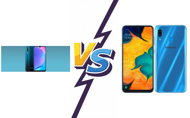 compare vivo Y17 vs Samsung Galaxy A30