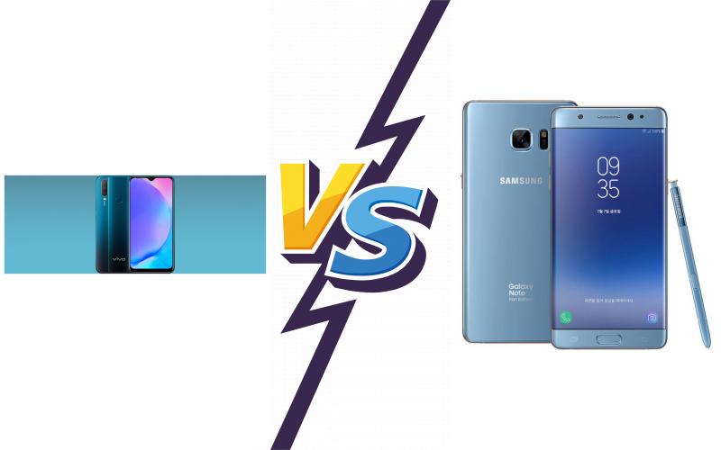 compare vivo Y17 vs Samsung Galaxy Note FE