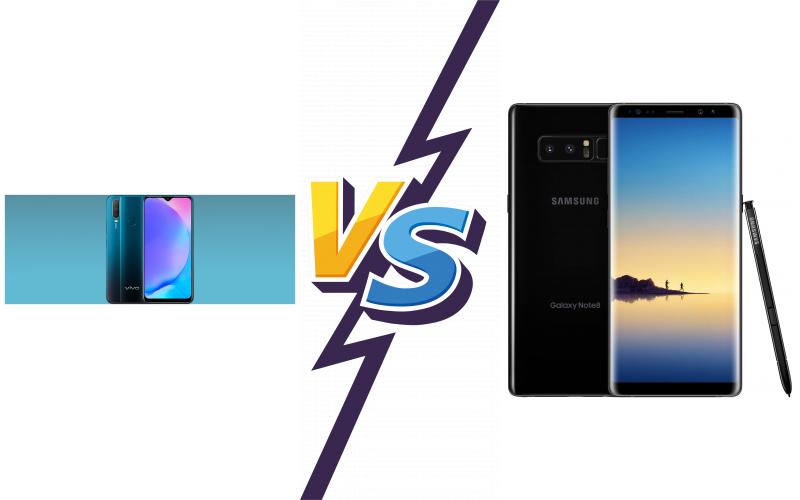 compare vivo Y17 vs Samsung Galaxy Note8