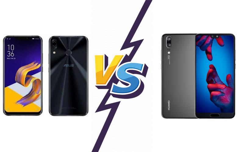 compare Asus Zenfone 6z vs Huawei P20