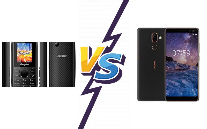 compare Energizer Energy E12 vs Nokia 7 plus