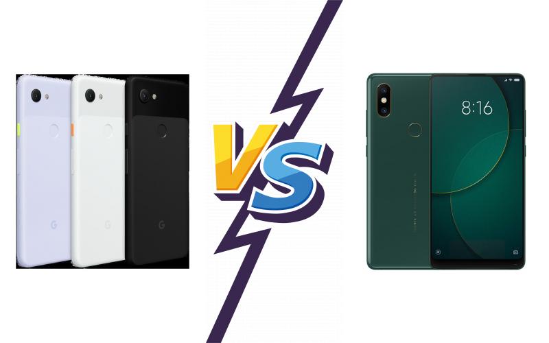 compare Google Pixel 3a XL vs Xiaomi Mi Mix 2S