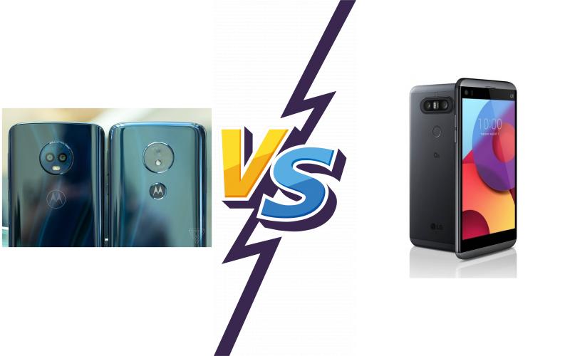 compare Motorola Moto E6 vs LG Q8