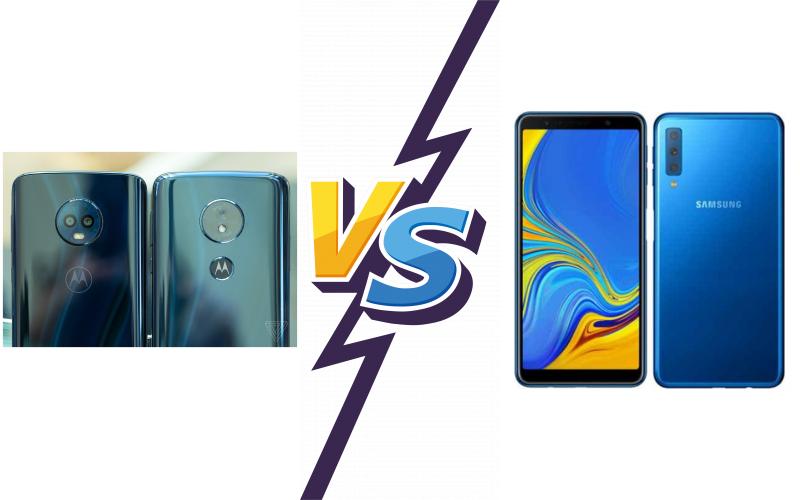 compare Motorola Moto E6 vs Samsung Galaxy A7 (2018)