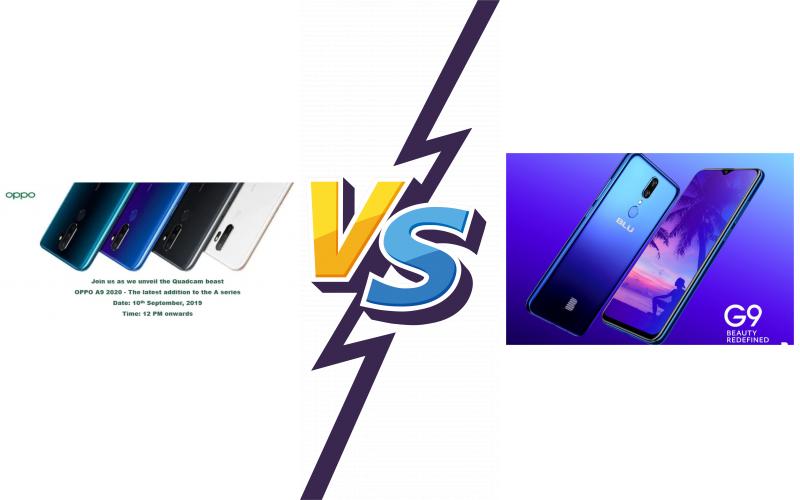 compare Oppo A9 (2020) vs BLU G9 compare Oppo A9 (2020) vs BLU G9