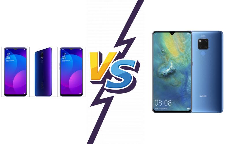 compare Oppo K3 vs Huawei Mate 20 X