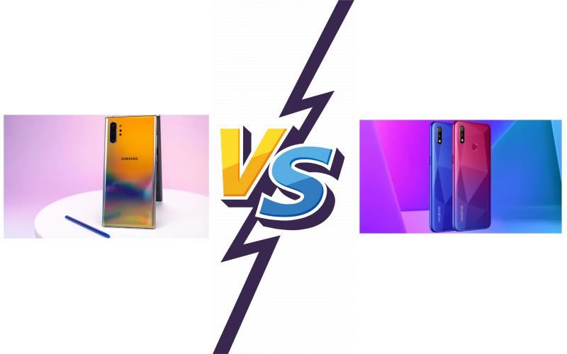 compare Samsung Galaxy Note10 5G vs Realme 3i compare Samsung Galaxy Note10 5G vs Realme 3i