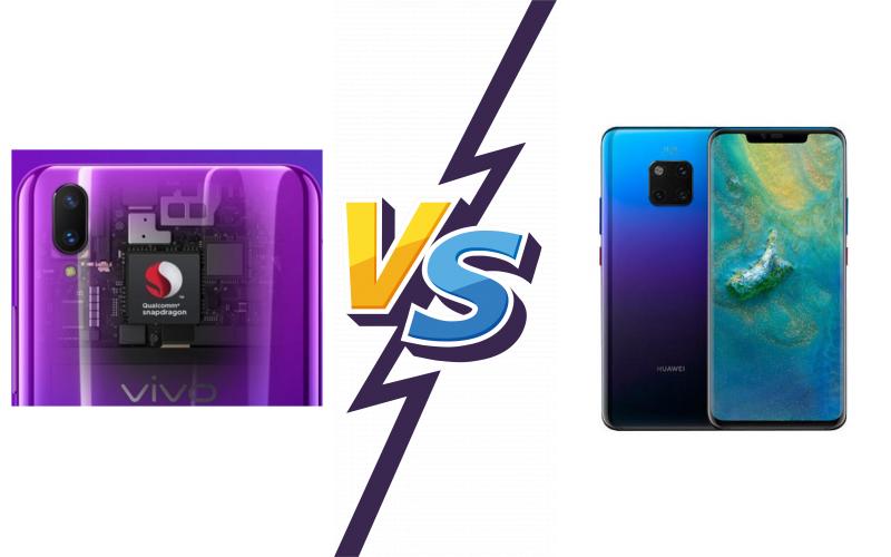 compare vivo Z3x vs Huawei Mate 20