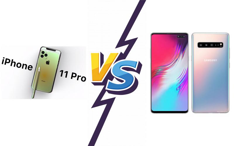 compare Apple iPhone 11 Pro vs Samsung Galaxy S10 5G compare Apple iPhone 11 Pro vs Samsung Galaxy S10 5G
