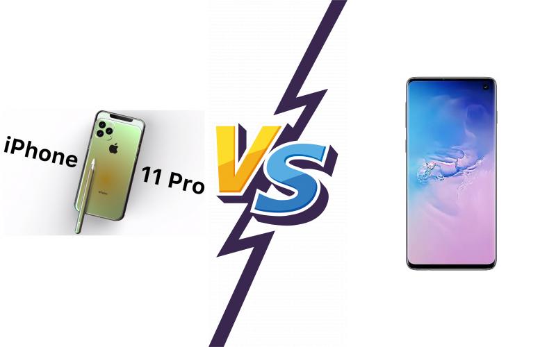 compare Apple iPhone 11 Pro vs Samsung Galaxy S10 compare Apple iPhone 11 Pro vs Samsung Galaxy S10