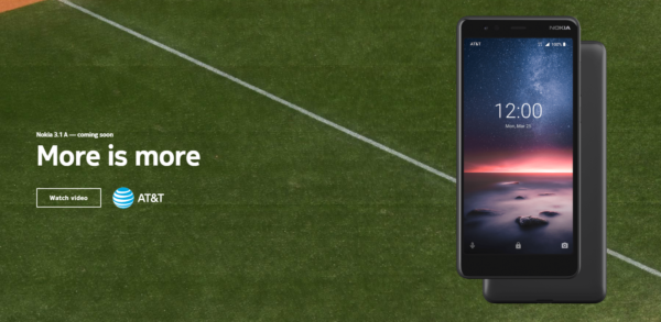 Nokia 3.1 A