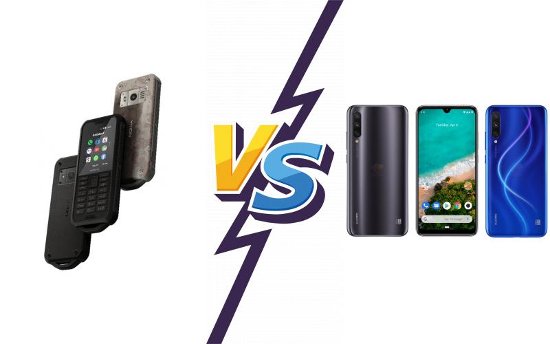 compare Nokia 800 Tough vs Xiaomi Mi A3 compare Nokia 800 Tough vs Xiaomi Mi A3