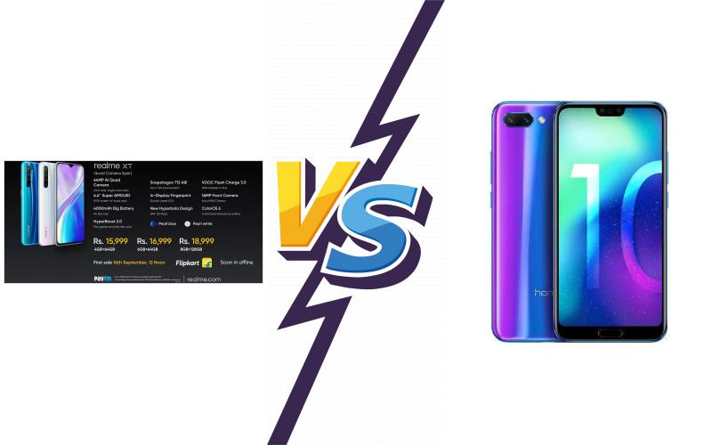 compare Realme XT 730G vs Honor 10 compare Realme XT 730G vs Honor 10