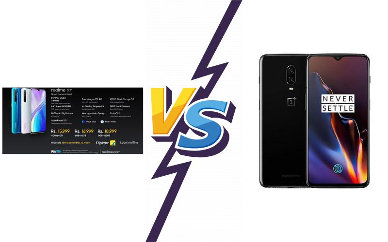 compare Realme XT 730G vs OnePlus 6T compare Realme XT 730G vs OnePlus 6T