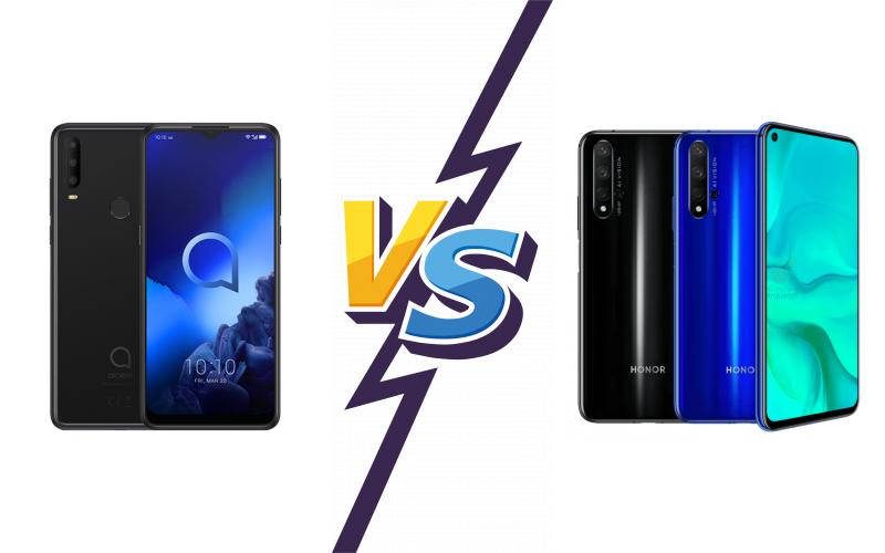 compare alcatel 3x (2019) vs Honor 20 Pro compare alcatel 3x (2019) vs Honor 20 Pro