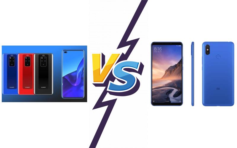 compare Huawei Mate 30 5G vs Xiaomi Mi Max 4 Pro compare Huawei Mate 30 5G vs Xiaomi Mi Max 4 Pro