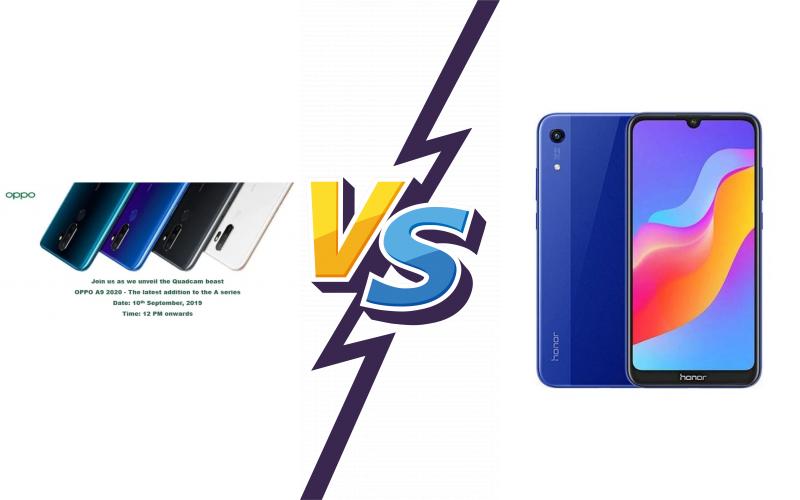 compare Oppo A9 (2020) vs Honor Play 8A compare Oppo A9 (2020) vs Honor Play 8A
