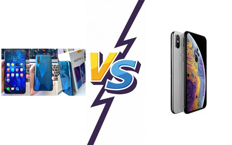 compare Realme Q vs Apple iPhone XS Max compare Realme Q vs Apple iPhone XS Max