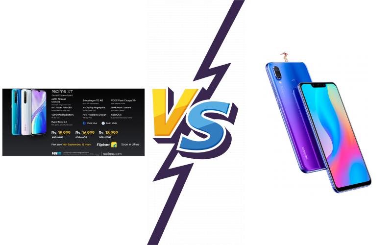 compare Realme XT 730G vs Huawei nova 3 compare Realme XT 730G vs Huawei nova 3