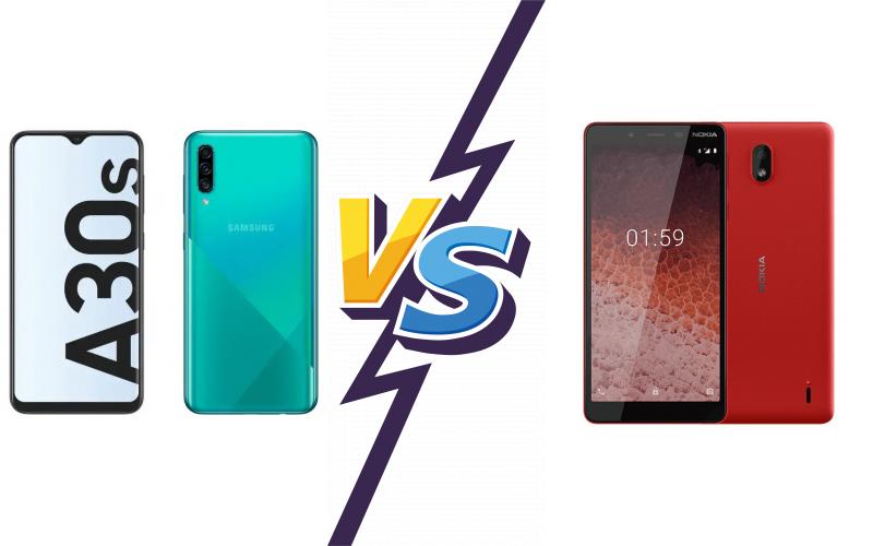 compare Samsung Galaxy A30s vs Nokia 1 Plus compare Samsung Galaxy A30s vs Nokia 1 Plus