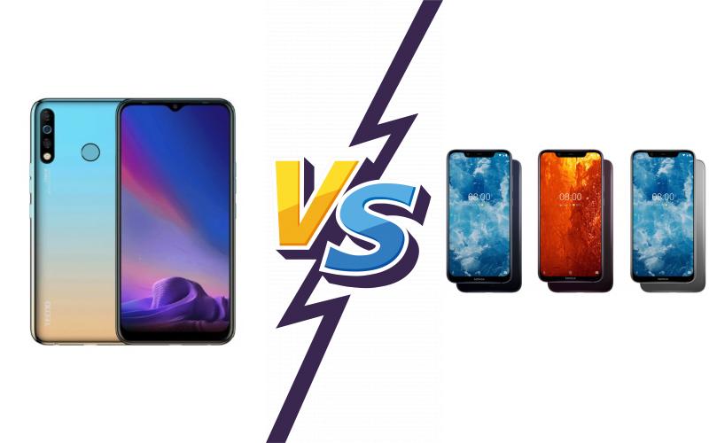 compare TECNO Camon 12 vs Nokia 8.1 (Nokia X7) compare TECNO Camon 12 vs Nokia 8.1 (Nokia X7)