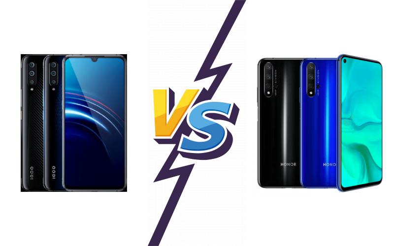 compare vivo iQOO Pro 5G vs Honor 20 Pro compare vivo iQOO Pro 5G vs Honor 20 Pro