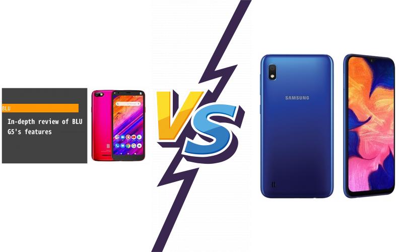 compare BLU G5 vs Samsung Galaxy A10 compare BLU G5 vs Samsung Galaxy A10