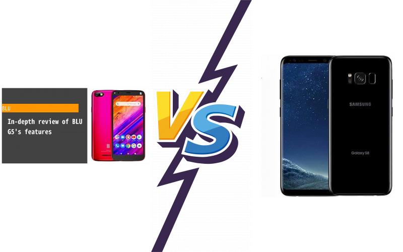 compare BLU G5 vs Samsung Galaxy S8+ compare BLU G5 vs Samsung Galaxy S8+