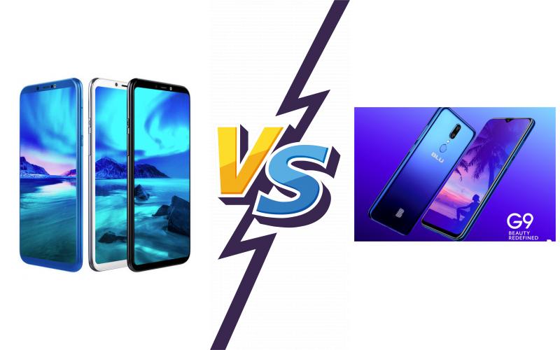 compare BLU Studio Mega 2019 vs BLU G9 compare BLU Studio Mega 2019 vs BLU G9