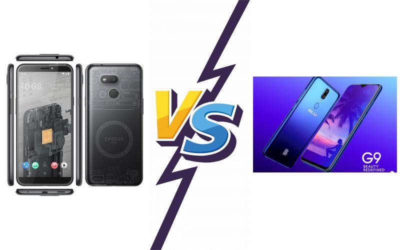 compare HTC Exodus 1s vs BLU G9 compare HTC Exodus 1s vs BLU G9