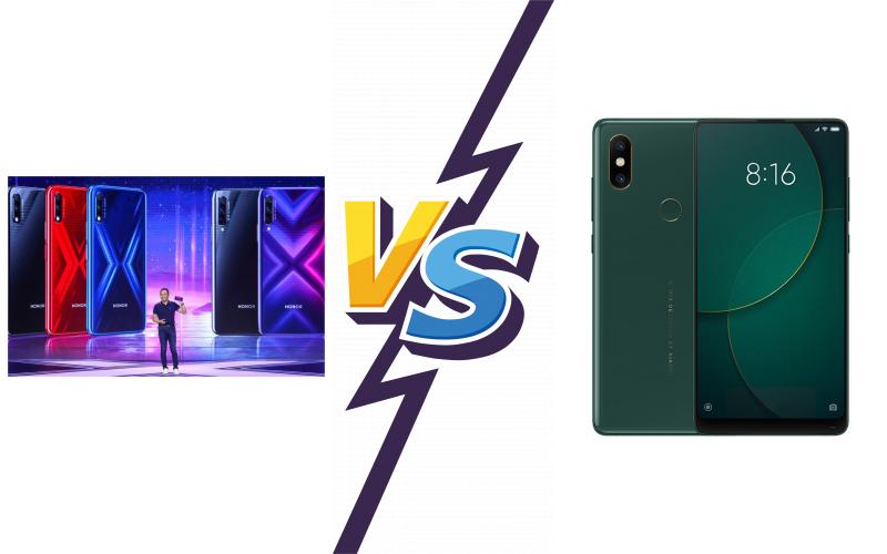 compare Honor 9X vs Xiaomi Mi Mix 2S compare Honor 9X vs Xiaomi Mi Mix 2S