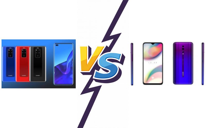 compare Huawei Mate 30 5G vs Oppo Reno Z compare Huawei Mate 30 5G vs Oppo Reno Z