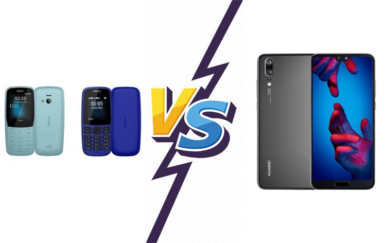 compare Nokia 220 4G vs Huawei P20 compare Nokia 220 4G vs Huawei P20