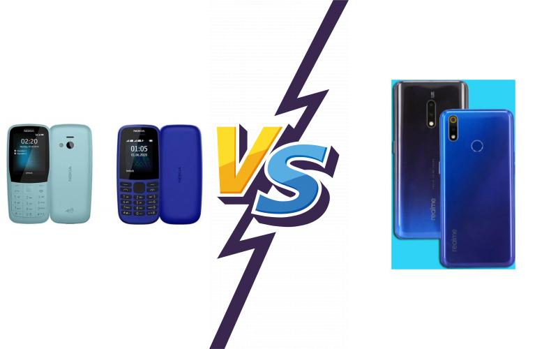 compare Nokia 220 4G vs Realme X compare Nokia 220 4G vs Realme X