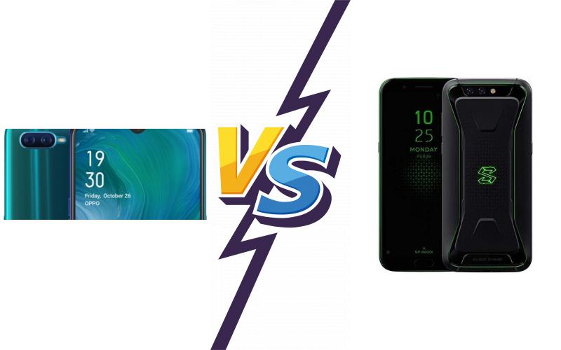 compare Oppo Reno A vs Xiaomi Black Shark compare Oppo Reno A vs Xiaomi Black Shark