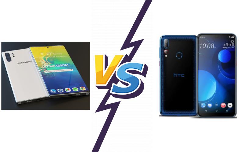 compare Samsung Galaxy Note10 Pro vs HTC Desire 19+ compare Samsung Galaxy Note10 Pro vs HTC Desire 19+