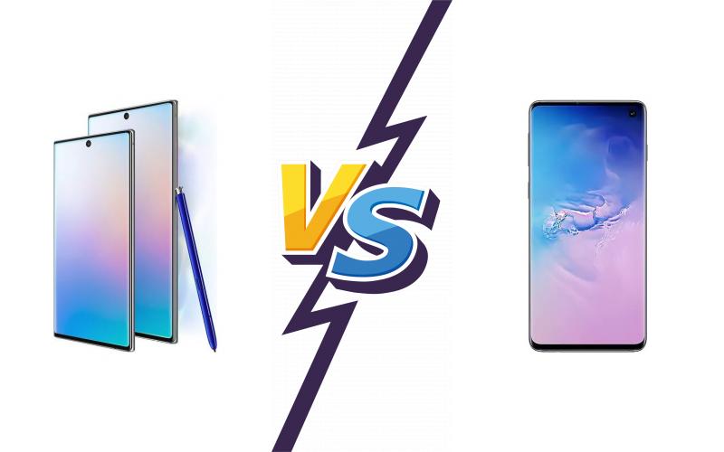 compare Samsung Galaxy Note10+ vs Samsung Galaxy S10 compare Samsung Galaxy Note10+ vs Samsung Galaxy S10