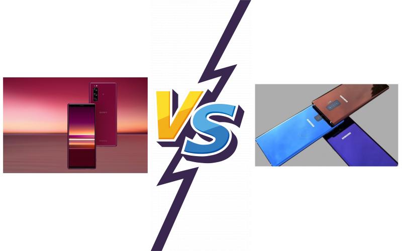 compare Sony Xperia 5 vs Samsung Galaxy Note10 5G compare Sony Xperia 5 vs Samsung Galaxy Note10 5G