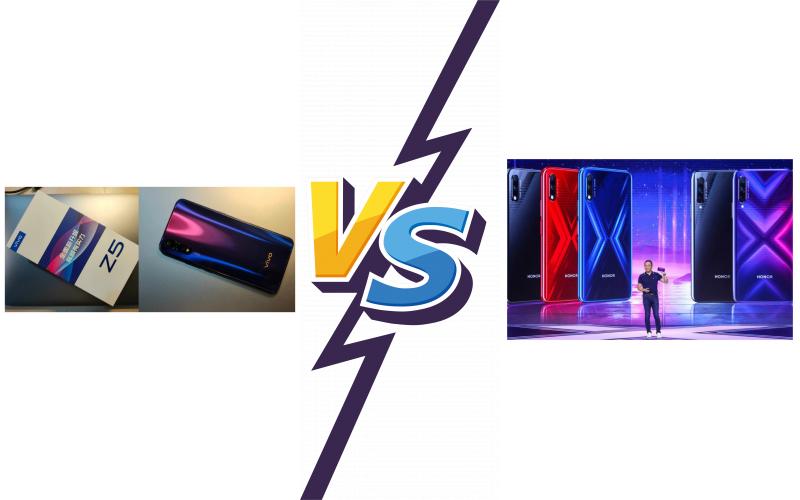 compare vivo Z5 vs Honor 9X compare vivo Z5 vs Honor 9X