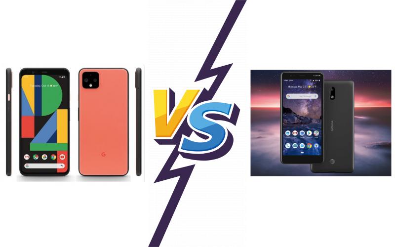 compare Google Pixel 4 vs Nokia 3.1 C compare Google Pixel 4 vs Nokia 3.1 C