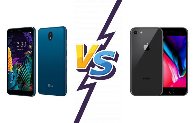 compare LG K30 (2019) vs Apple iPhone 8 compare LG K30 (2019) vs Apple iPhone 8