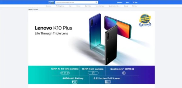 Lenovo K10 Plus