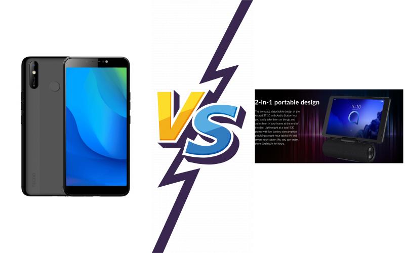 compare TECNO Pouvoir 3 Air vs alcatel 3T 10 compare TECNO Pouvoir 3 Air vs alcatel 3T 10