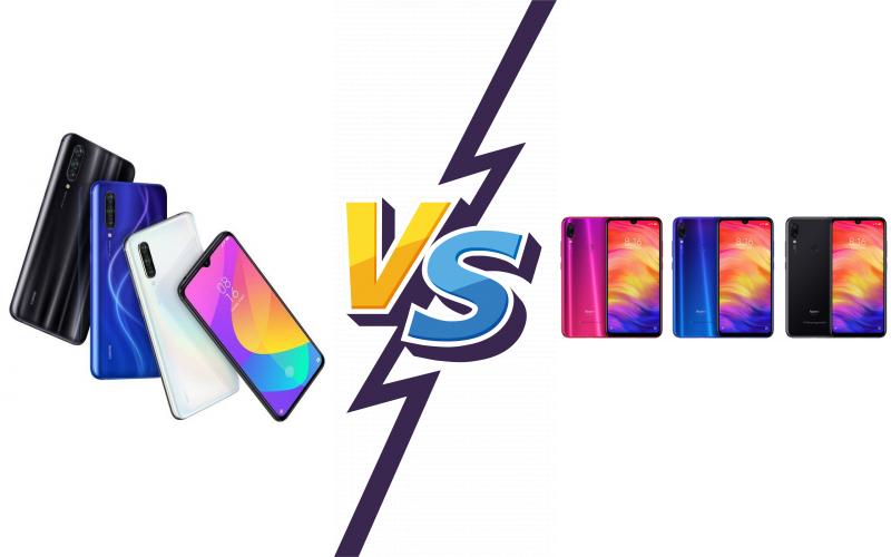 compare Xiaomi Mi 9 Lite vs Xiaomi Redmi Note 7 Pro compare Xiaomi Mi 9 Lite vs Xiaomi Redmi Note 7 Pro